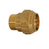 RACCORDO PE IN OTTONE M 25 X 3/4