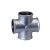 CROCE ZINCATA 1"1/4