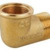 GOMITO IN OTTONE M/F 2"
