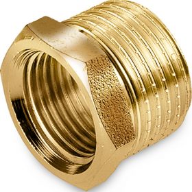 RIDUZIONE IN OTTONE M/F 1/4" X 1/8"