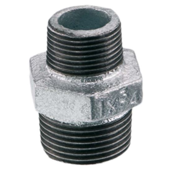 NIPPLES RIDOTTO ZINCATO 1"1/2 X 1"1/4