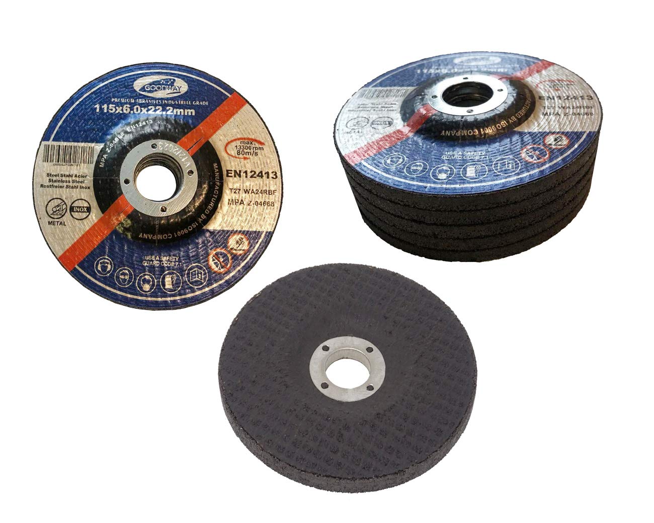 DISCO DA MOLA PER FERRO 115X4,8