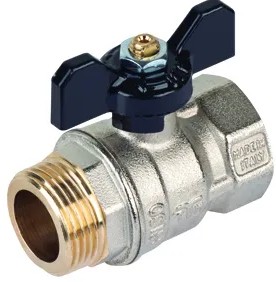 VALVOLA A SFERA M/F FARFALLA 1/2”