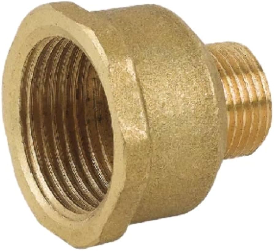 MANICOTTO RID. IN OTTONE F/M 3/4X1/2