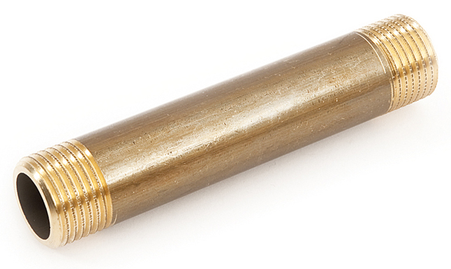 BARILOTTO IN OTTONE M/M 1”1/2X100 MM