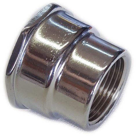MANICOTTO RID. CROMATO 3/8”X1/2