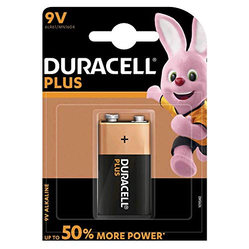 BATTERIA DURACELL PLUS POWER TRANS. 9V 1 PZ