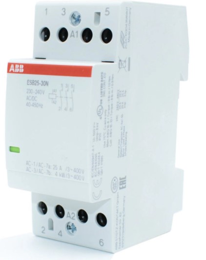 CONTATTORE MODULARE 230V 2P.