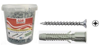 TASS. UP 8X50 C/VITE 4,5X60 SECCH. PZ 150