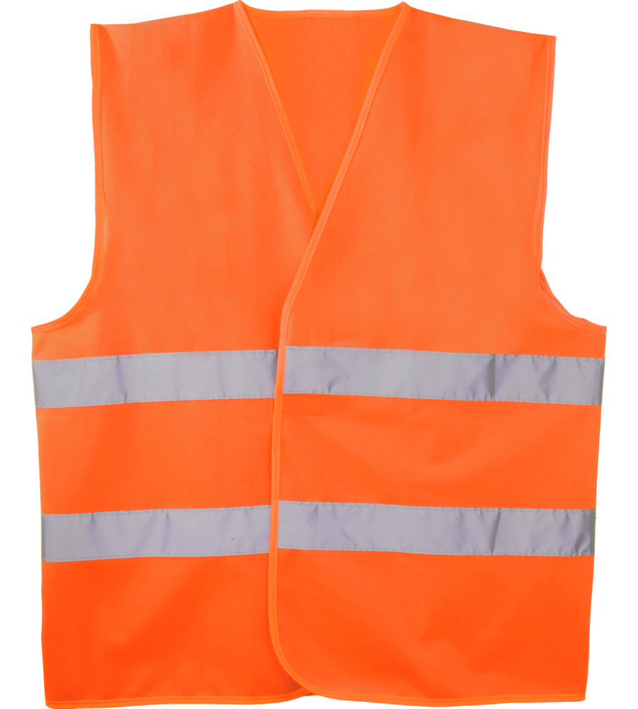 GILET ALTA VISIBILITA' ARANCIO