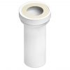 MANICOTTO WC PVC BIANCO RIGIDO ø100