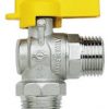 VALVOLA A SFERA GAS FARFALLA 90° M/M 1/2