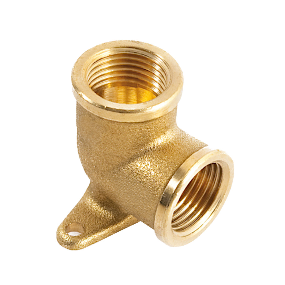 GOMITO BRONZO A SALD. FLANGIATO F/F 14X 1/2