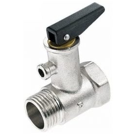 VALVOLA DI SICUREZZA X SCALDAB. M/F 1/2