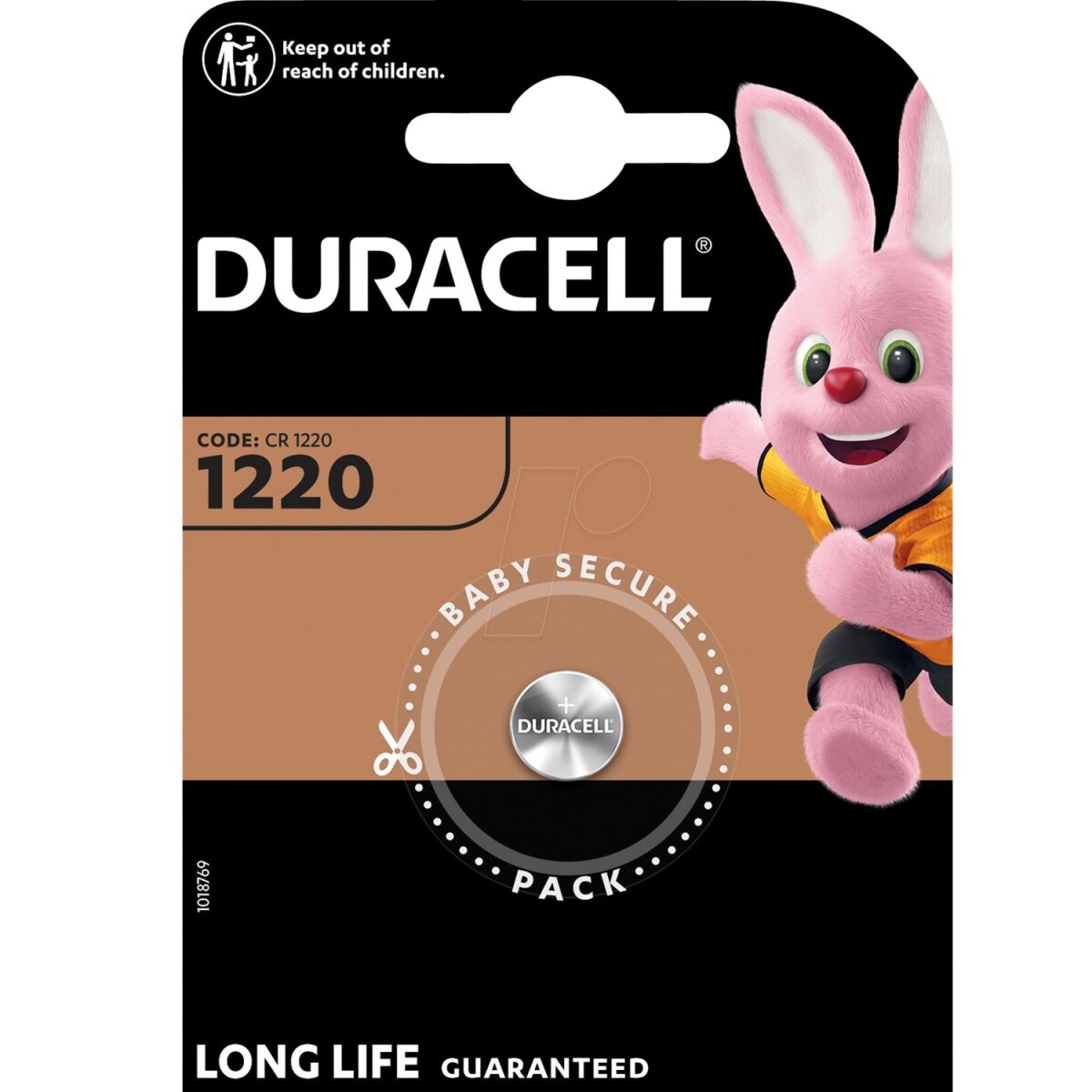 BATTERIA DURACELL ELECTRONICS 1220