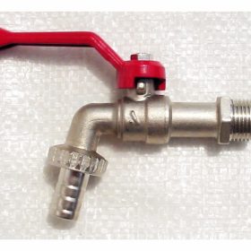 RUBINETTO A SFERA C/PORTAG. 1/2” ECONOMICO