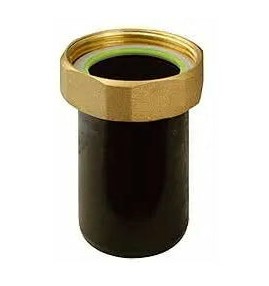 CODOLO DRITTO CON DADO IN OTTONE 1”1/2 H.54MM