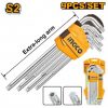 SET 9 CHIAVI TORX EXTRA LUNGHE INGCO