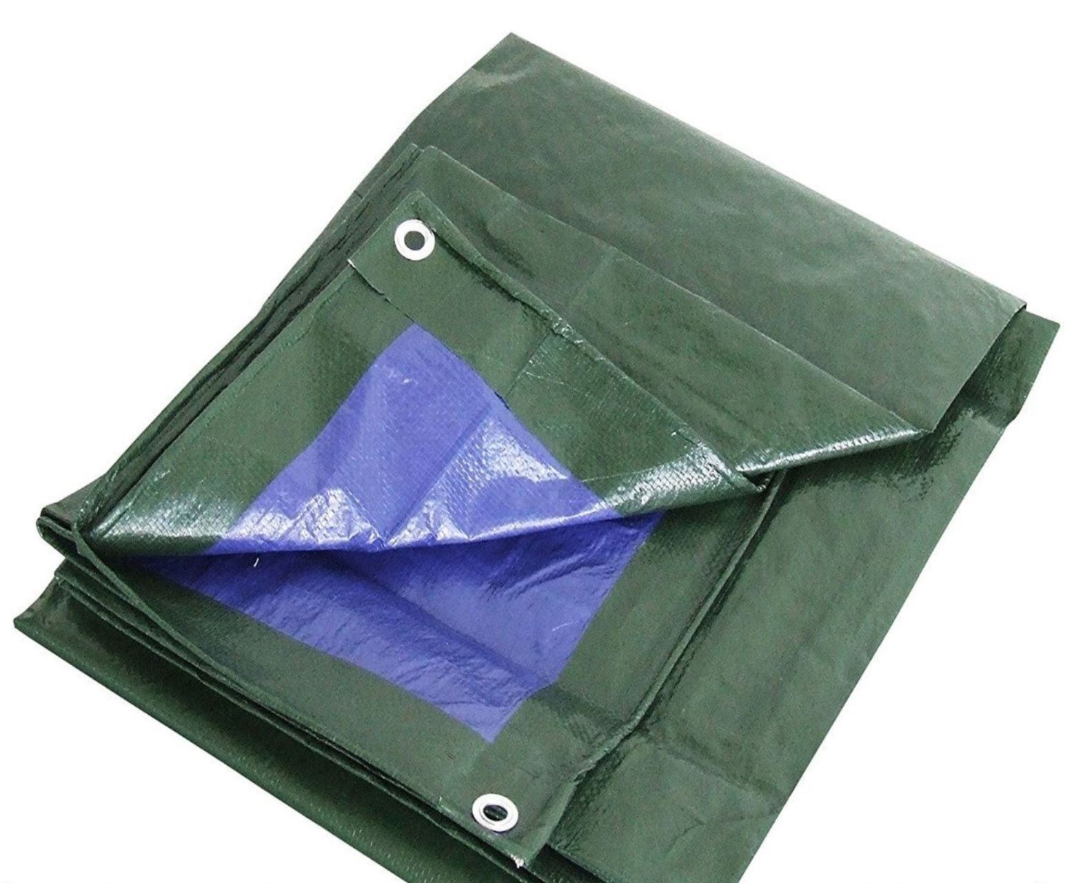 TELO VERDE C/OCCHIELLI 5X6 MT GR.180