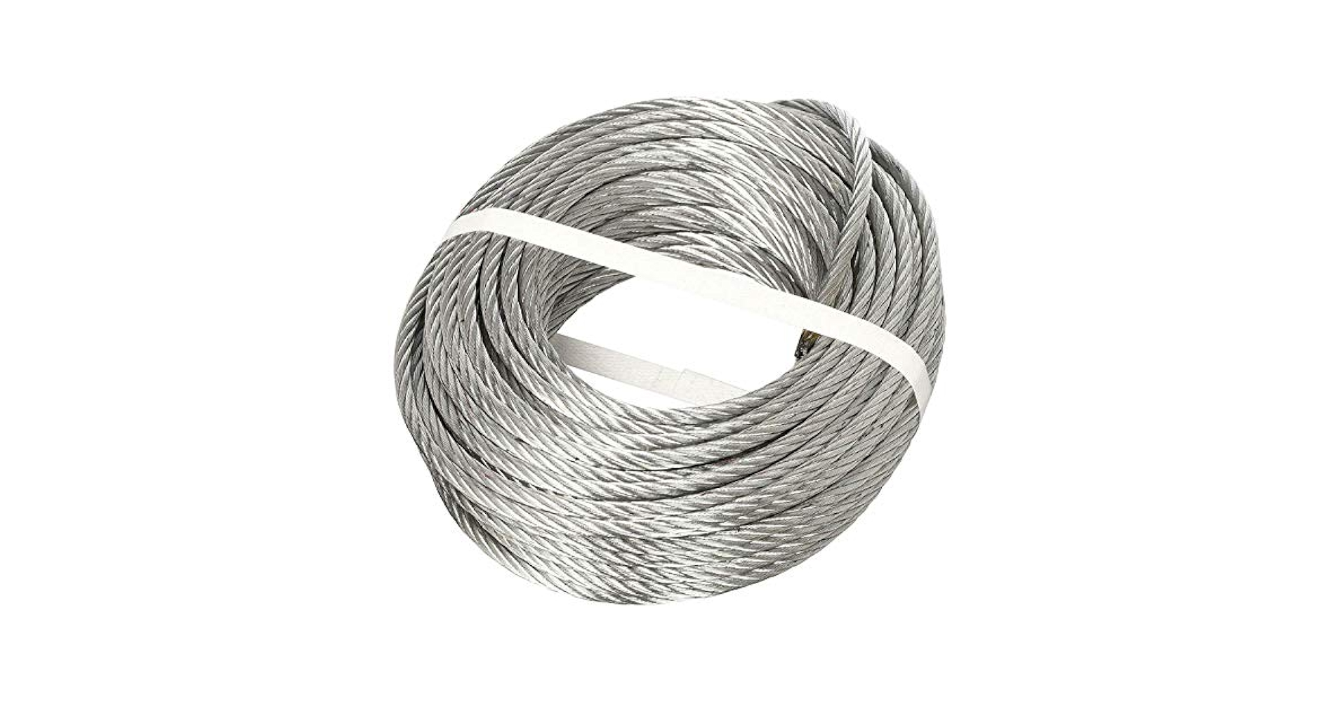 FUNE ACCIAIO INOX 6MM ROTOLO 25MT