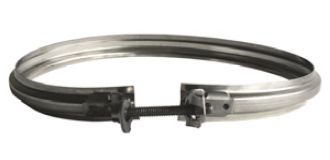 FASCETTA BLOCCAGGIO INOX ø 120