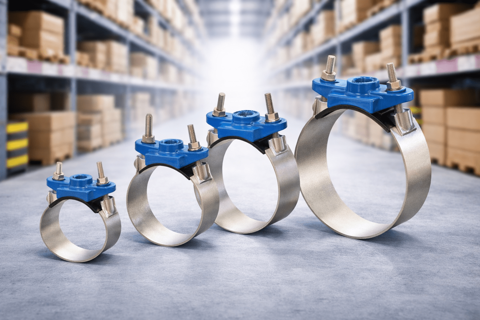 COLLARE DI PRESA IN GHISA