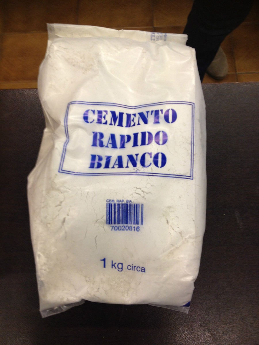 CEMENTO BIANCO 1 KG